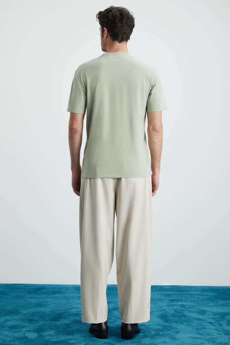 Cultivated  Regular İnd-AYeşil-AGri  T-Shirt
