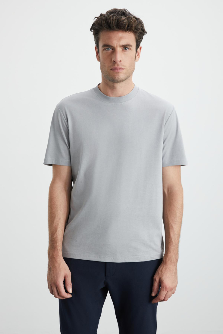 Cultivated  Regular İnd-AYeşil-AGri  T-Shirt