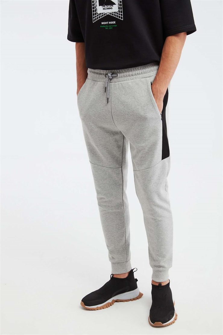CURVE Örme Comfort Fit Grimelanj  Pantolon