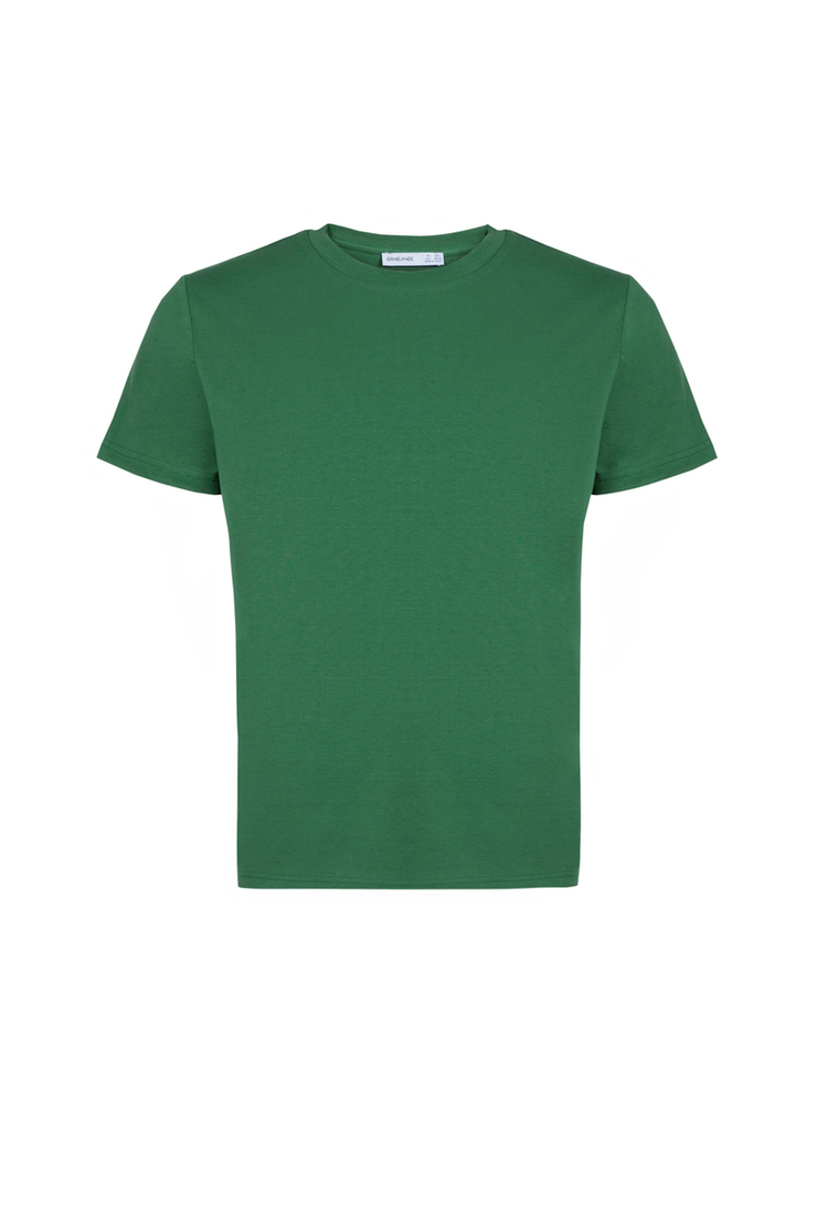DAKOTA Örme Dar - Slim Mavi - Yeşil - Siyah 3'lü T-Shirt