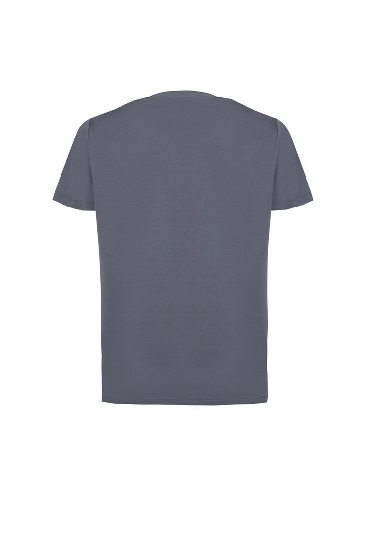 DAKOTA Örme Dar - Slim Mor - Gri - Siyah 3'lü T-Shirt