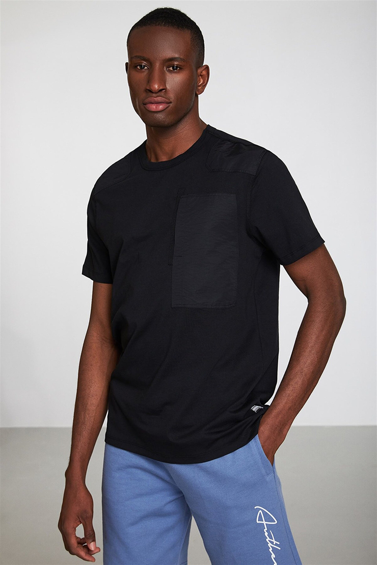 DECLAN Erkek Siyah    T-Shirt