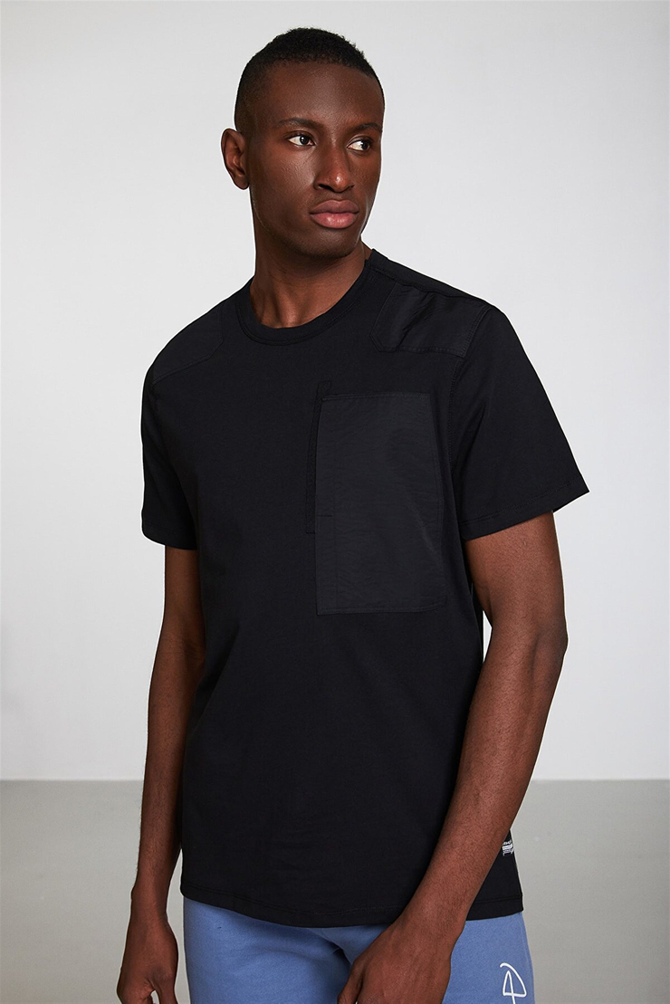 DECLAN Erkek Siyah    T-Shirt