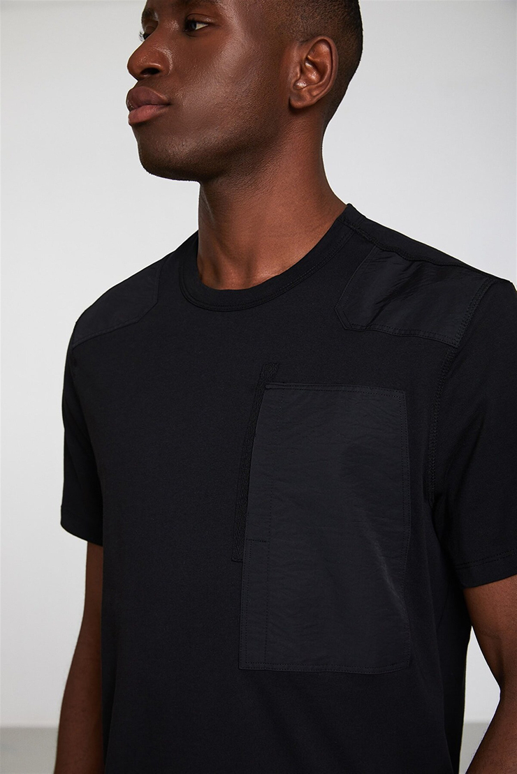 DECLAN Erkek Siyah    T-Shirt