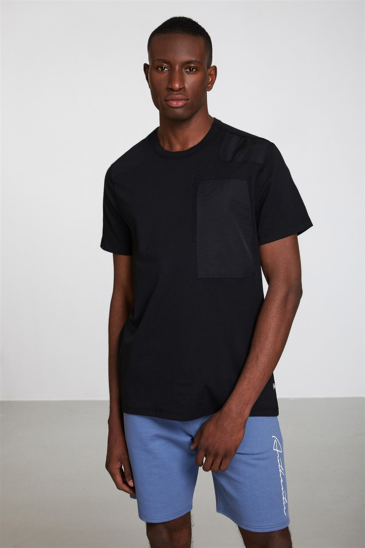 DECLAN Erkek Siyah    T-Shirt