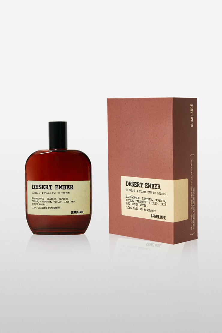 DESERT EMBER Odunsu Aromatik Notalı Uzun Süre Kalıcı 100 ml Erkek Beyaz Parfüm