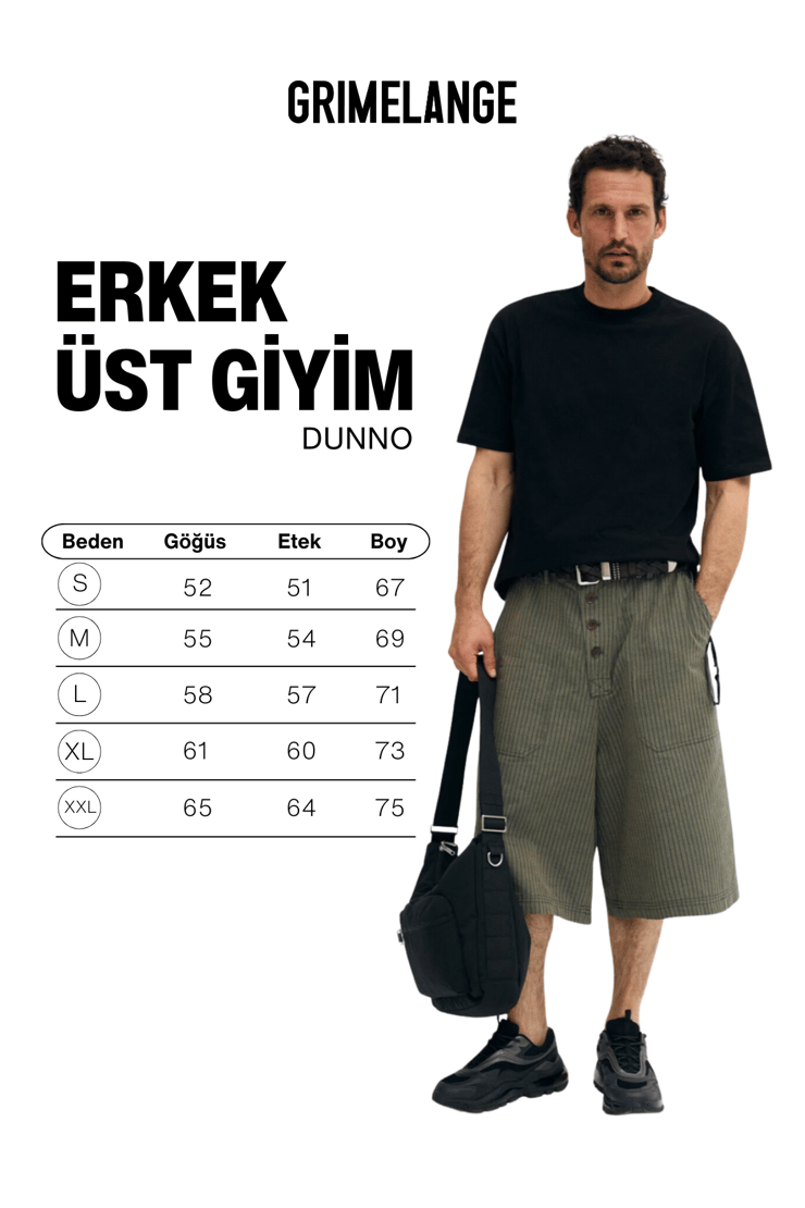 DUNNO Erkek %100 Organik Pamuk Yuvarlak Yakalı Regular Fit Siyah T-Shirt