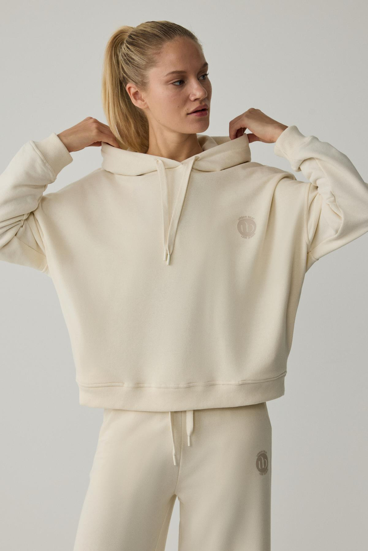 ELITSA Kadın Ekru Sweatshirt