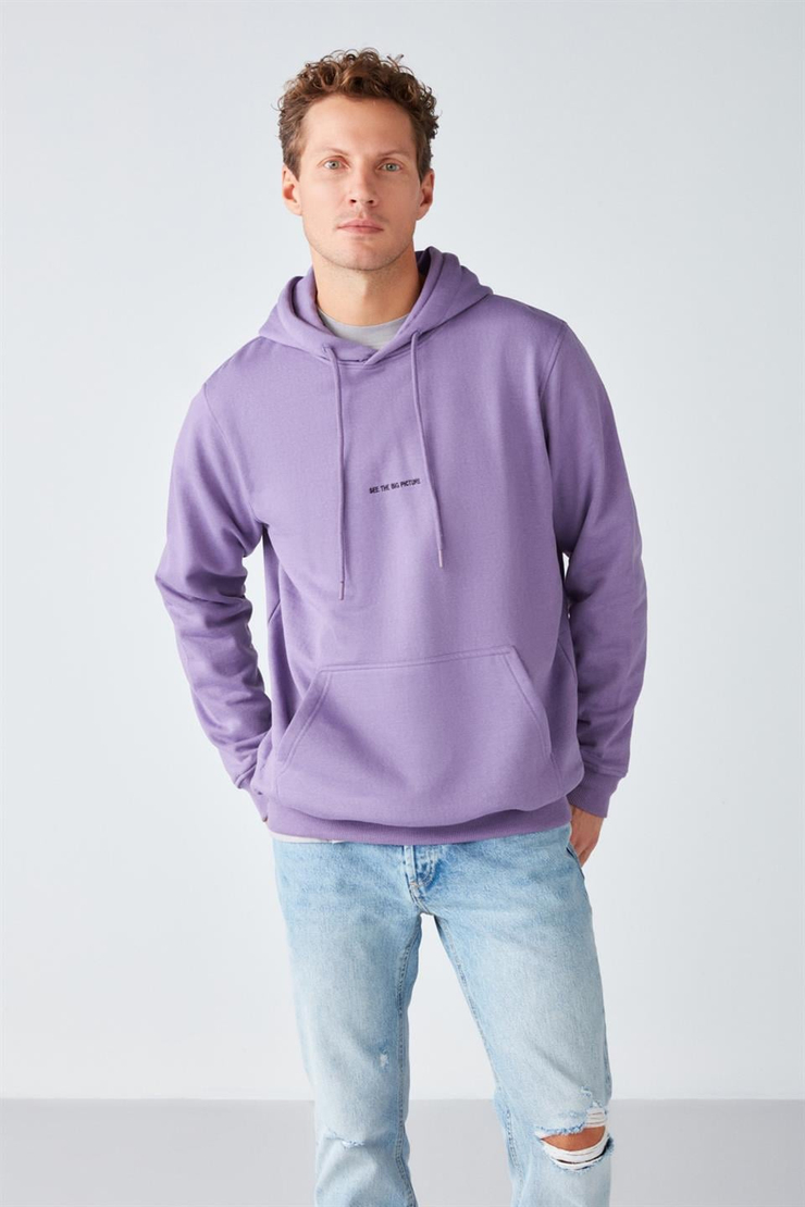 EPIC Örme Regular Mor  Sweatshirt