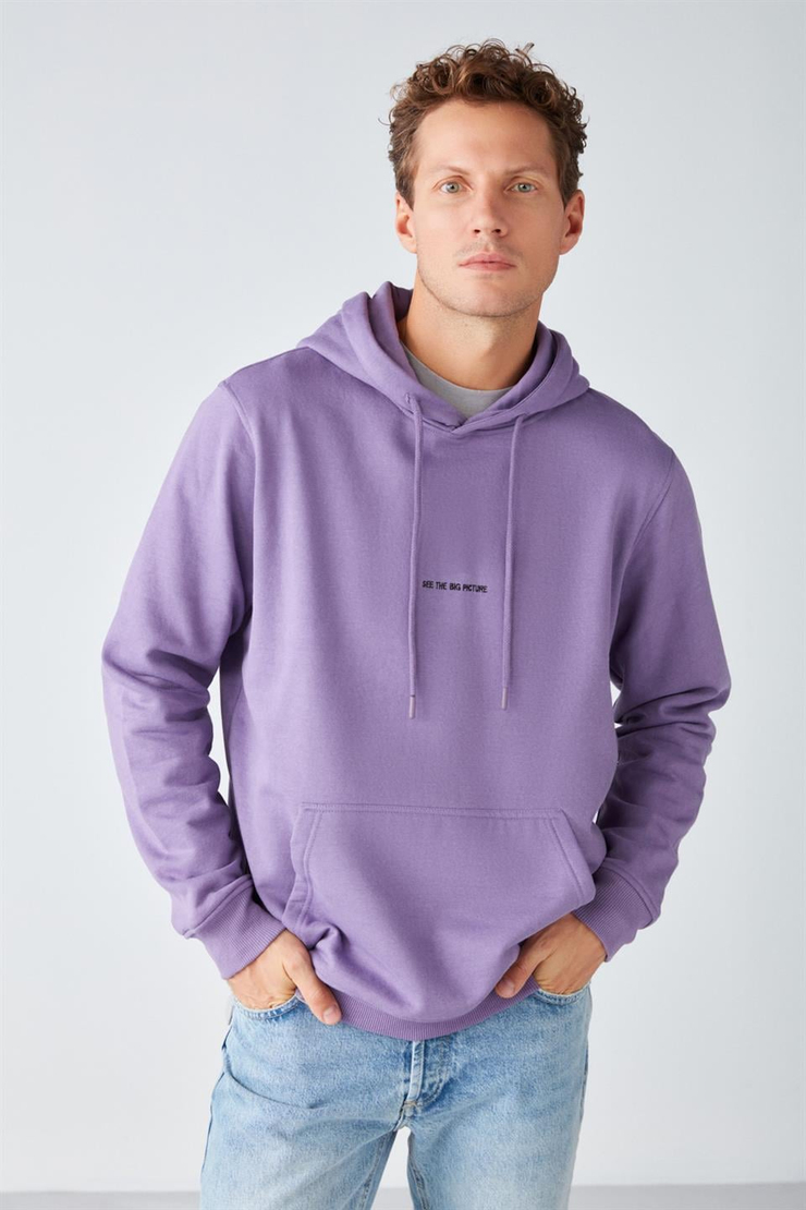 EPIC Örme Regular Mor  Sweatshirt
