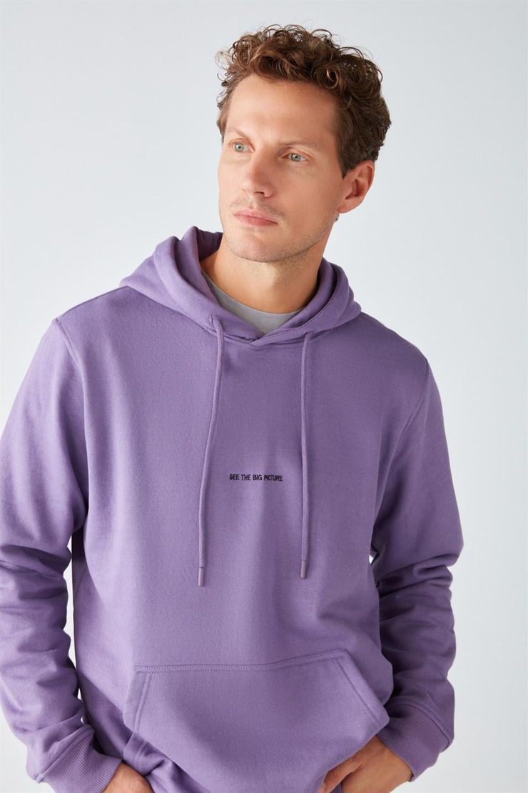 EPIC Örme Regular Mor  Sweatshirt