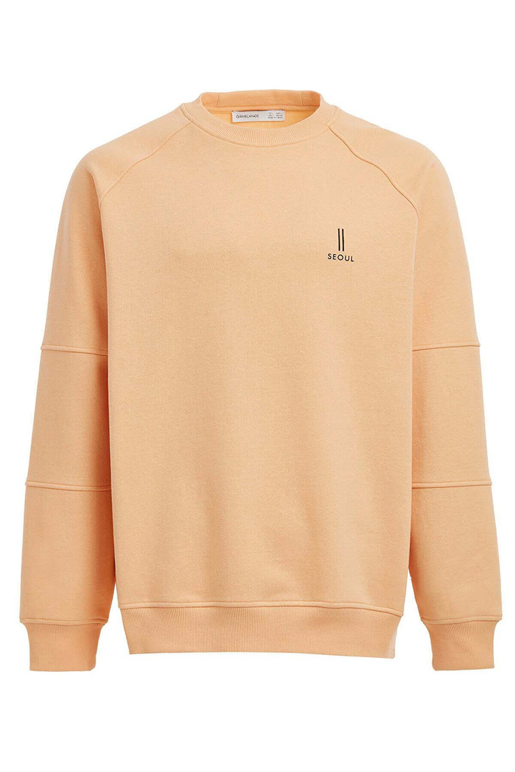 FAREAST Örme Comfort Fit Somon  Sweatshirt