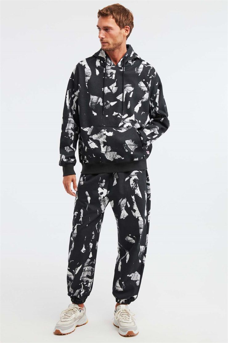 FLOYD Örme Oversize Siyah  Sweatshirt