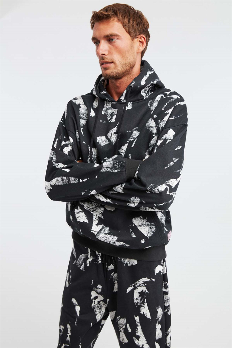 FLOYD Örme Oversize Siyah  Sweatshirt