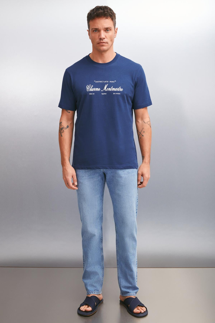 FORREST Basic Regular Laci-Ekru-Pmb 3'lü T-Shirt