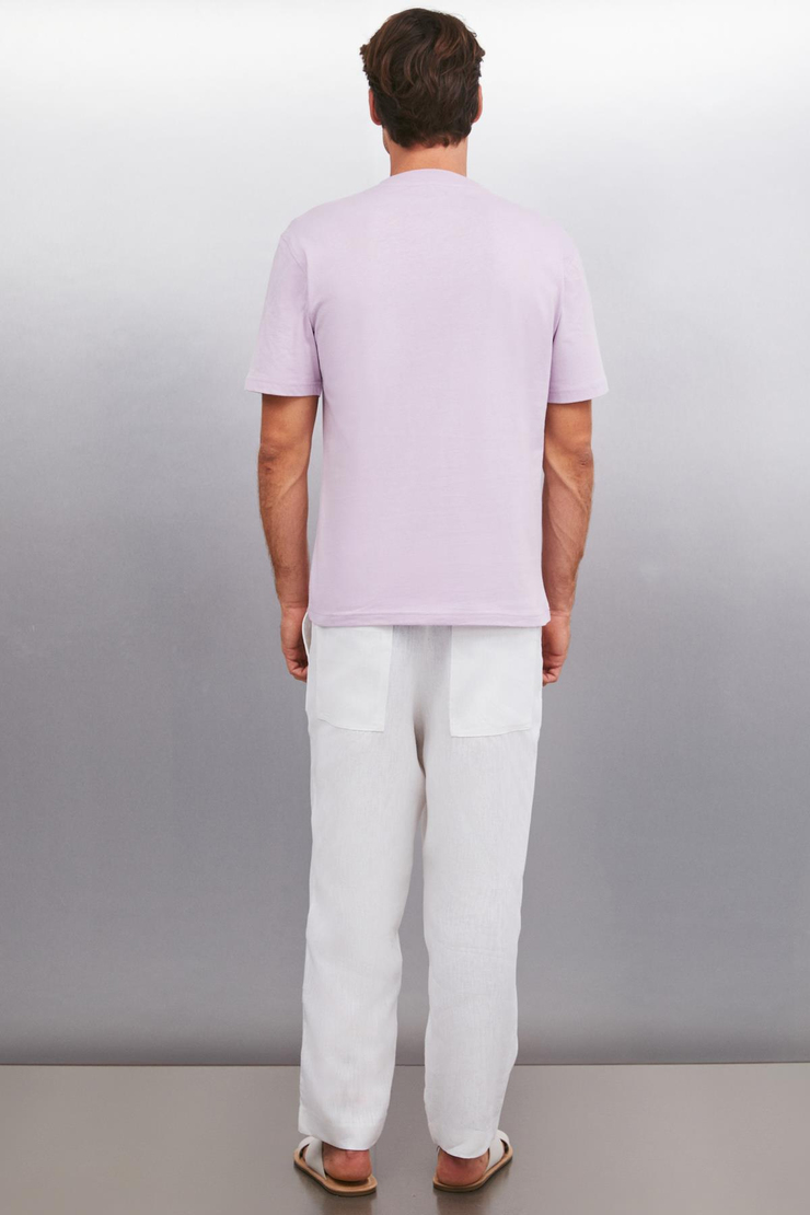 FORREST Basic Regular Laci-Ekru-Pmb 3'lü T-Shirt
