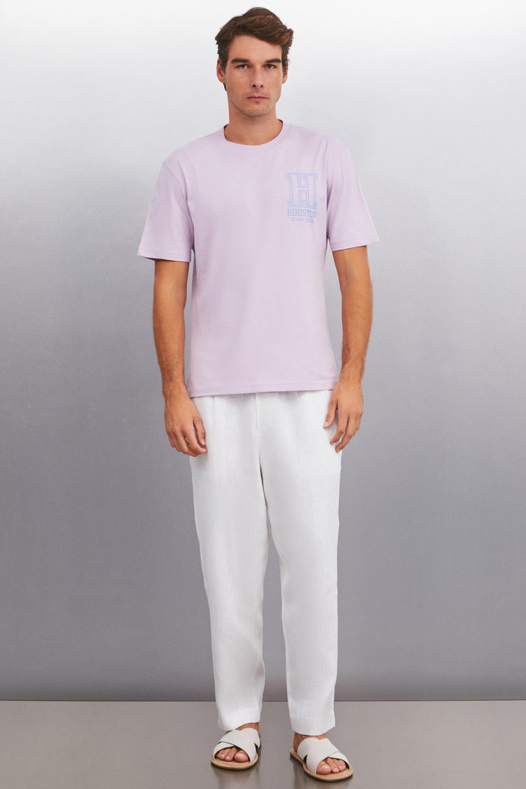 FORREST Basic Regular Laci-Ekru-Pmb 3'lü T-Shirt