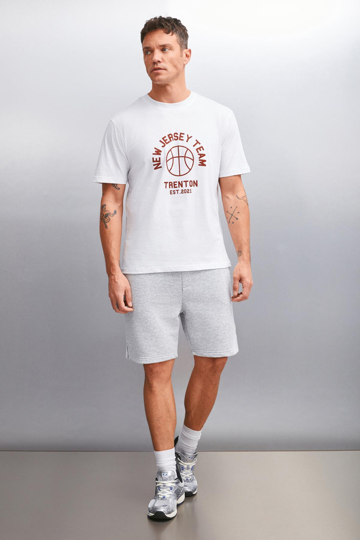 FORREST Basic Regular Laci-Ekru-Pmb 3'lü T-Shirt