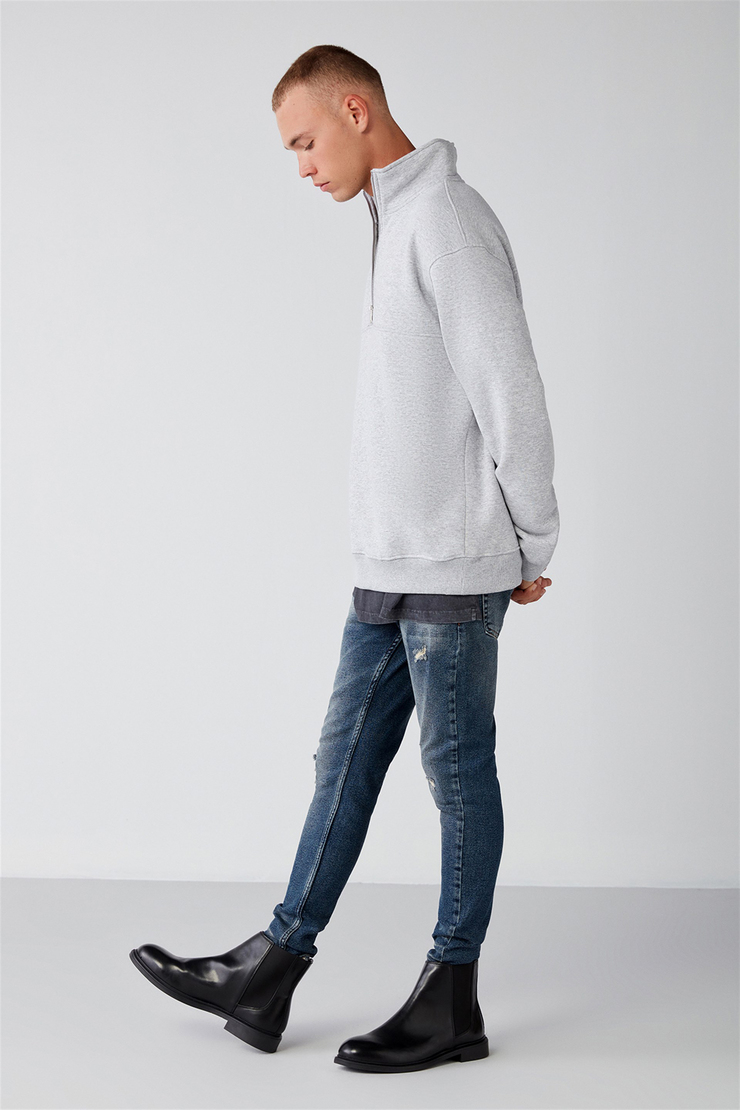 FRAME Örme Regular Grimelanj  Sweatshirt