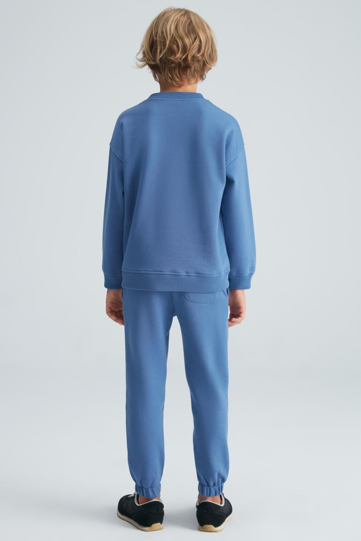 GASPAR Basic Comfort Mavi 2'li Alt-Üst Takım