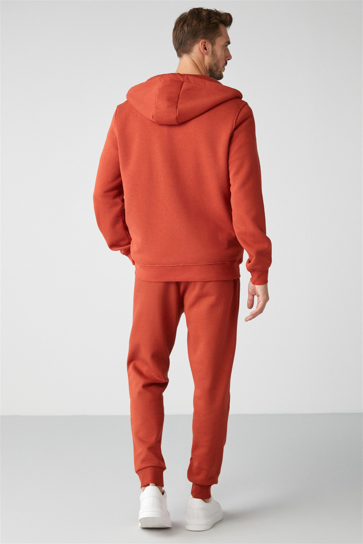 GERRY Örme Relaxed Kiremit Rengi  Sweatshirt