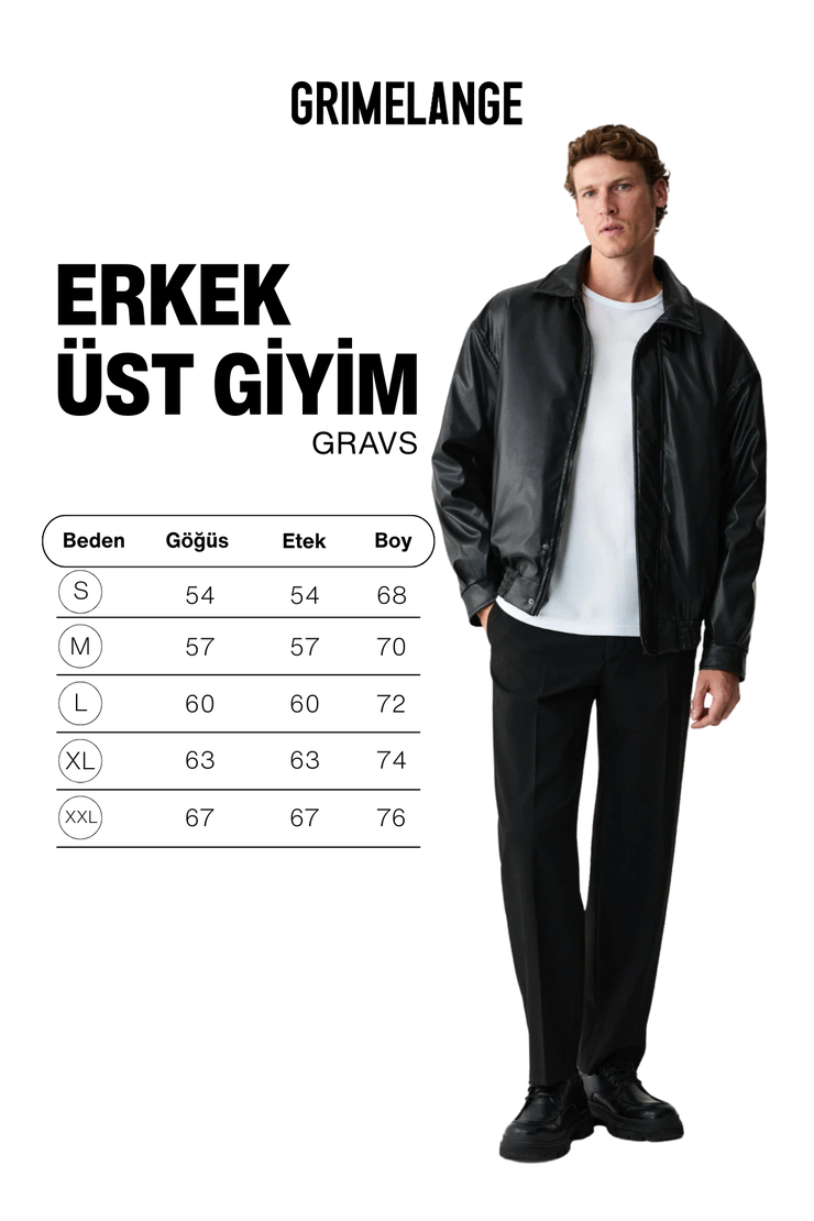 GRAVS Erkek %100 Pamuklu Yumuşak Kumaşlı Yuvarlak Yakalı Uzun Kollu Ekru T-Shirt