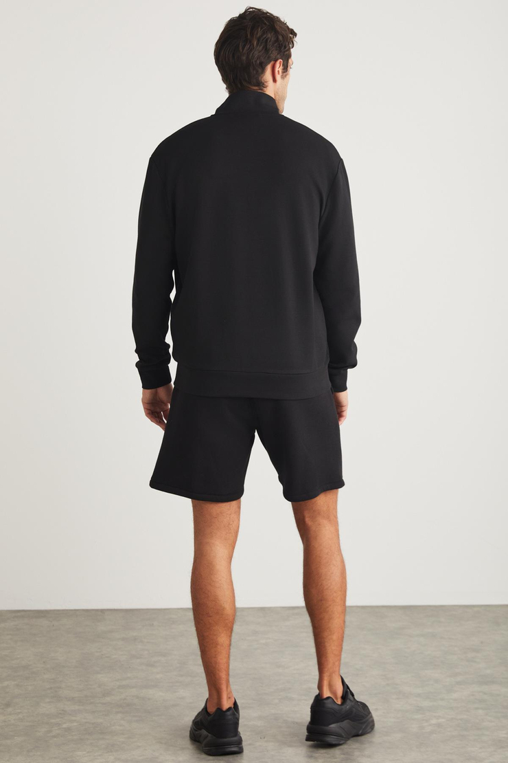 HERBERT Basic Relaxed Siyah Tekli Ceket