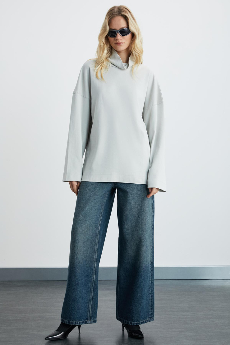 HERMIONE Kadın Gri Sweatshirt