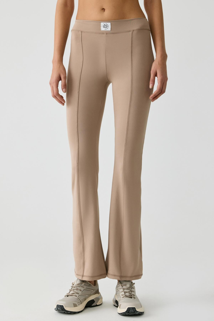 HILDA Kadın Fit & Flare Sportswear Vizon Pantolon