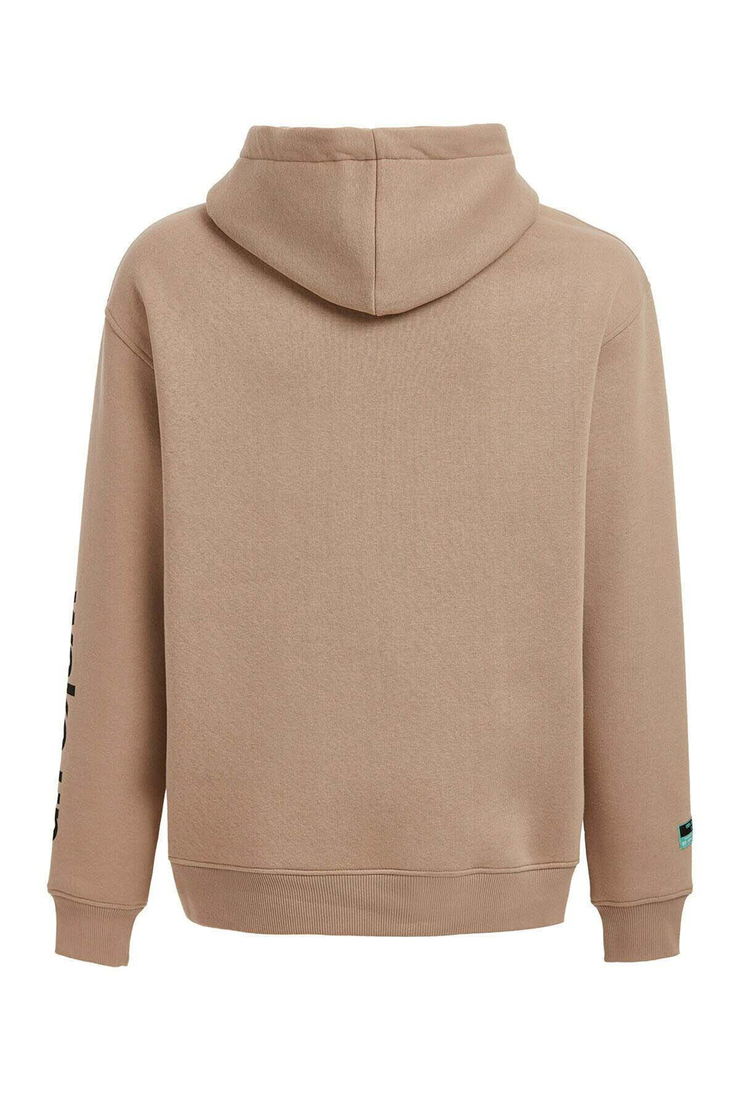 IMAGINATION Örme Oversize Bej  Sweatshirt