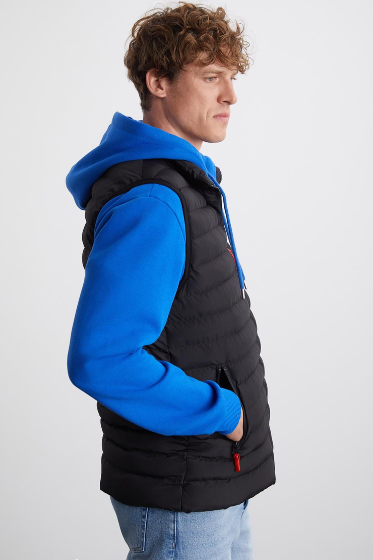 JELMER Basic Regular Siyah Tekli Mont