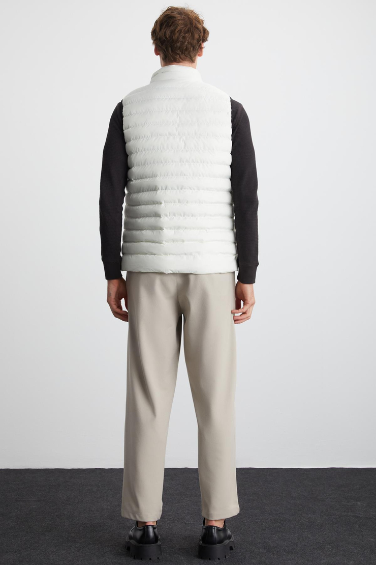 JELMER Basic Regular Taş Rengi Tekli Mont