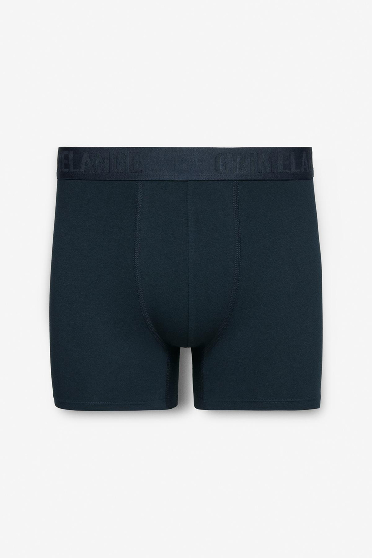 KONSTA Erkek Trunk 5'li Paket Pamuklu Likralı Esnek Kumaş Siyah - Lacivert - Grimelanj Boxer