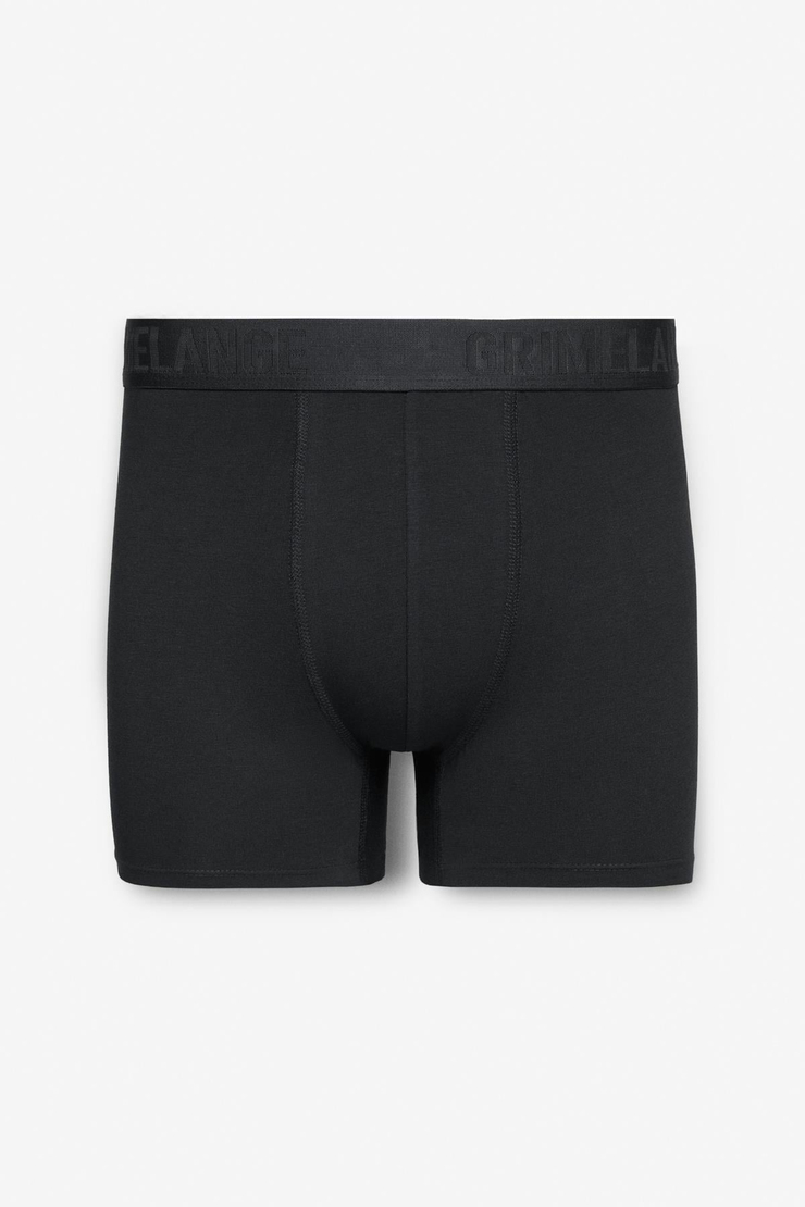KONSTA Erkek Trunk 5'li Paket Pamuklu Likralı Esnek Kumaş Siyah - Lacivert - Grimelanj Boxer
