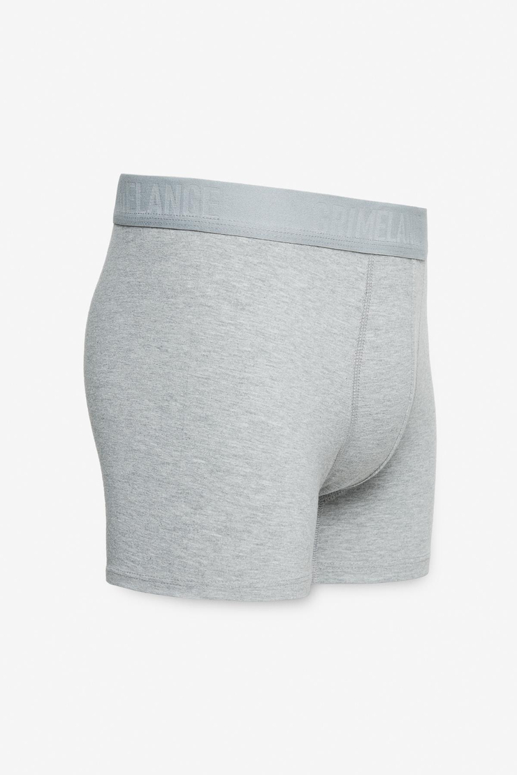 KONSTA Erkek Trunk 5'li Paket Pamuklu Likralı Esnek Kumaş Siyah - Lacivert - Grimelanj Boxer