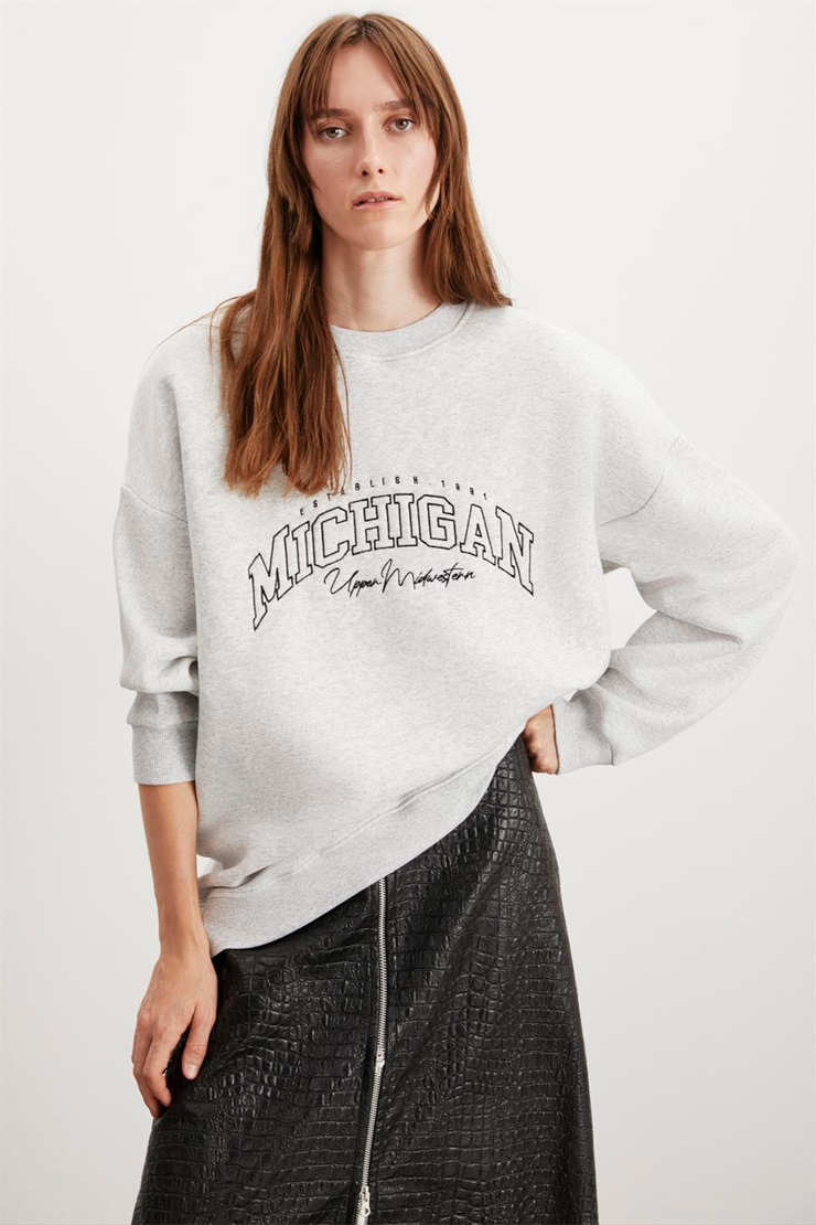 LACEY  Oversize Grimelanj Tekli Sweatshirt
