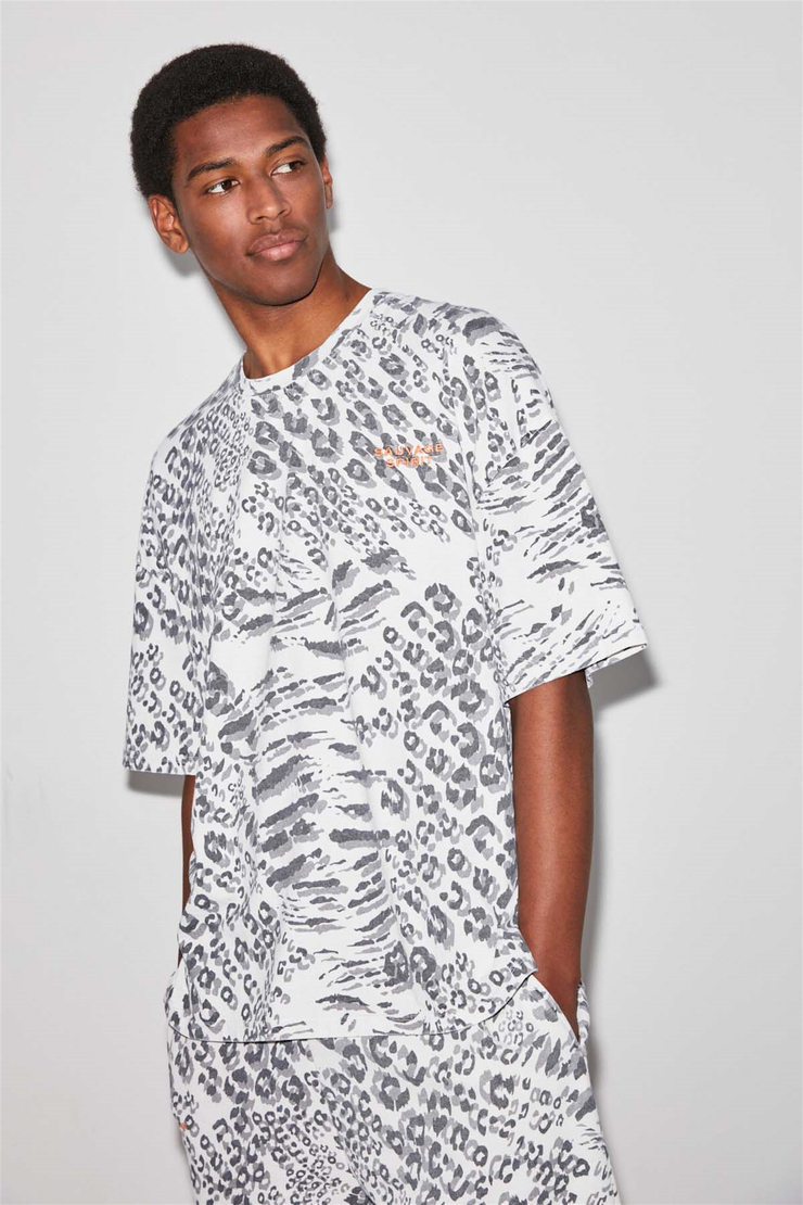 LEOPARD Örme Relaxed Fit 001  Şort