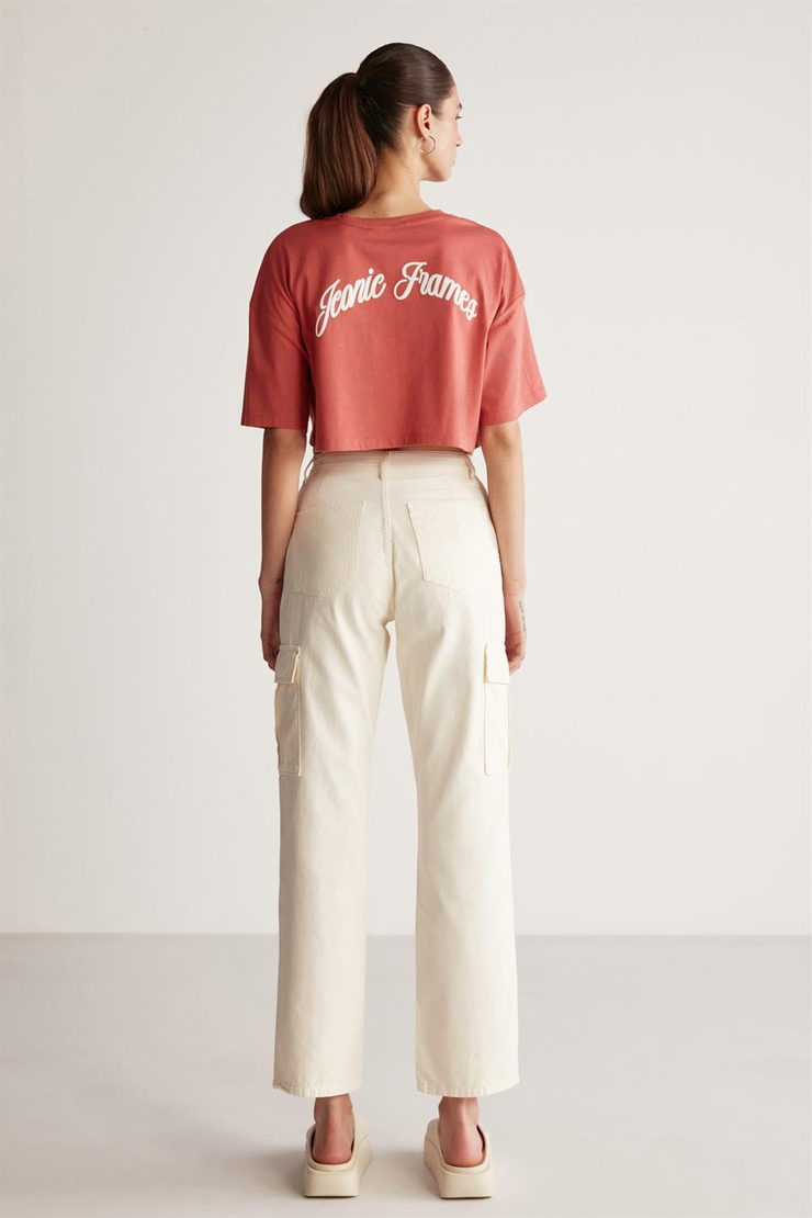 LINDSEY Denim  Ekru  Pantolon