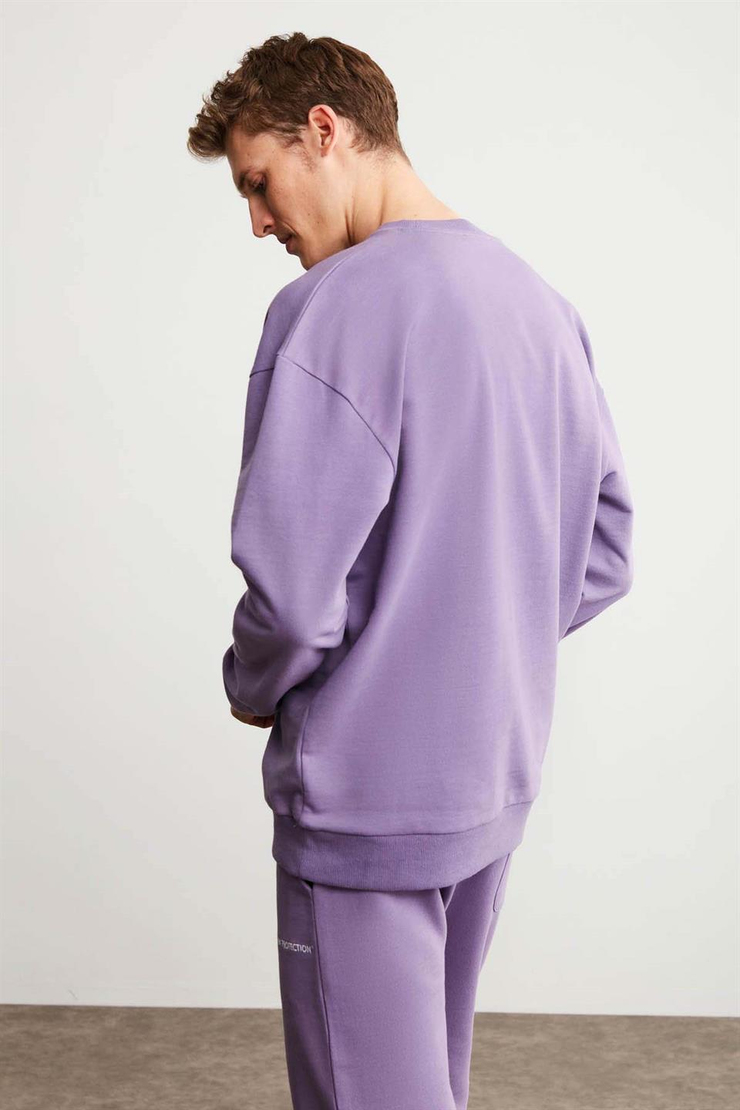 MARSHALL Örme Relaxed Mor 2 Alt-Üst Takım