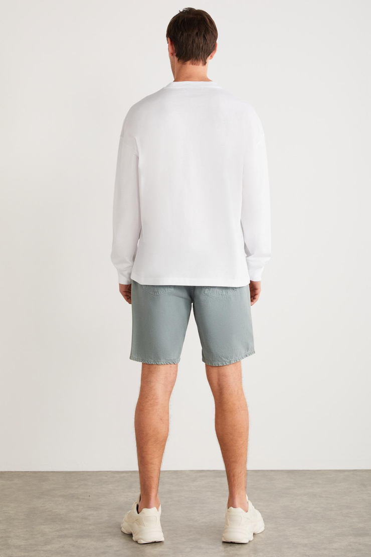 MARTIN Basic Comfort Beyaz Tekli T-Shirt