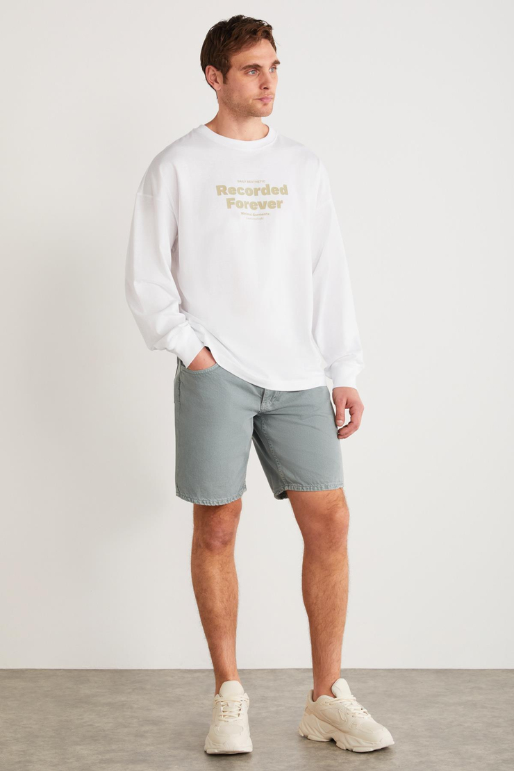 MARTIN Basic Comfort Beyaz Tekli T-Shirt