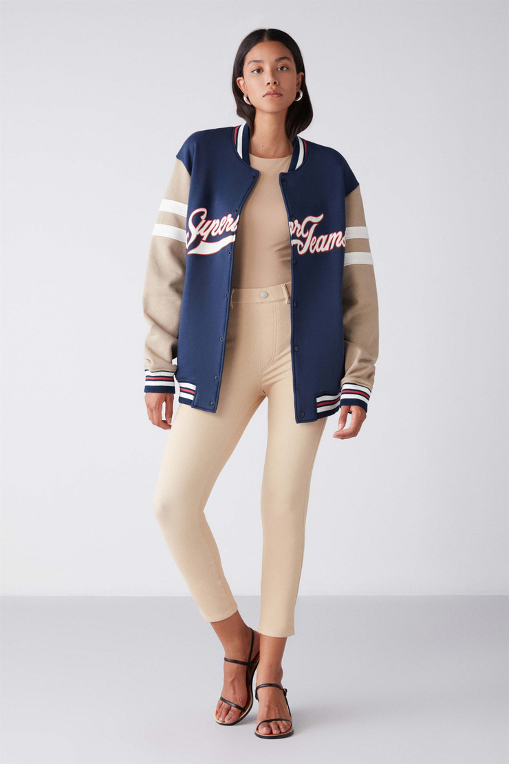 MARTINA Örme Regular Lacivert  Sweatshirt