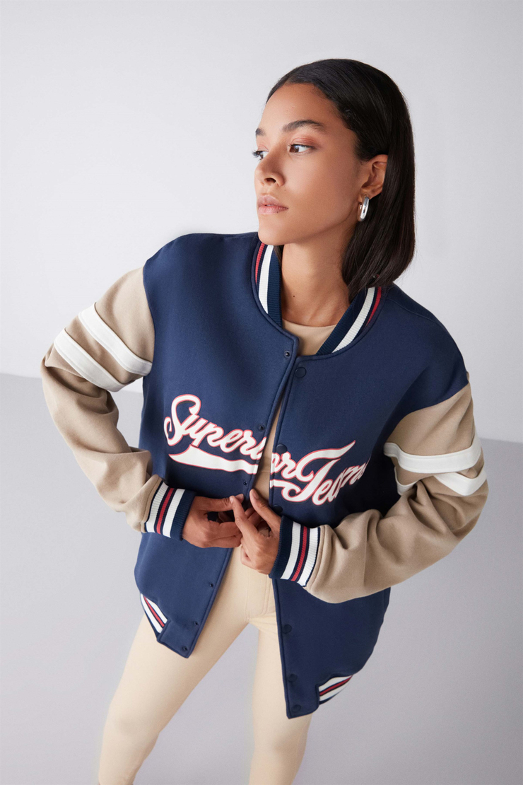 MARTINA Örme Regular Lacivert  Sweatshirt