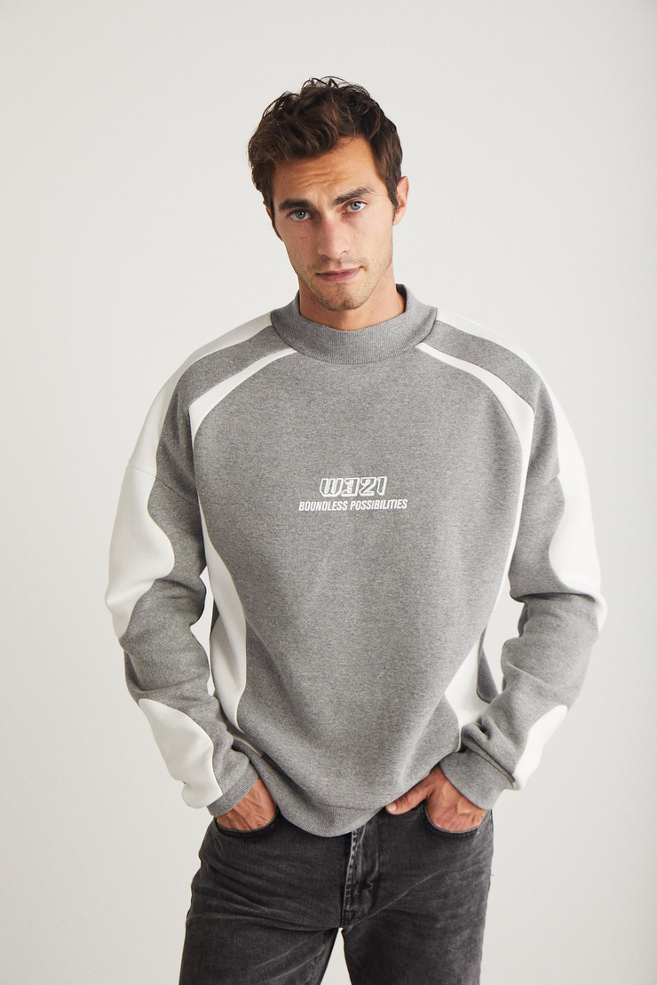 MARVEL Basic Oversize Grimelanj Tekli Sweatshirt