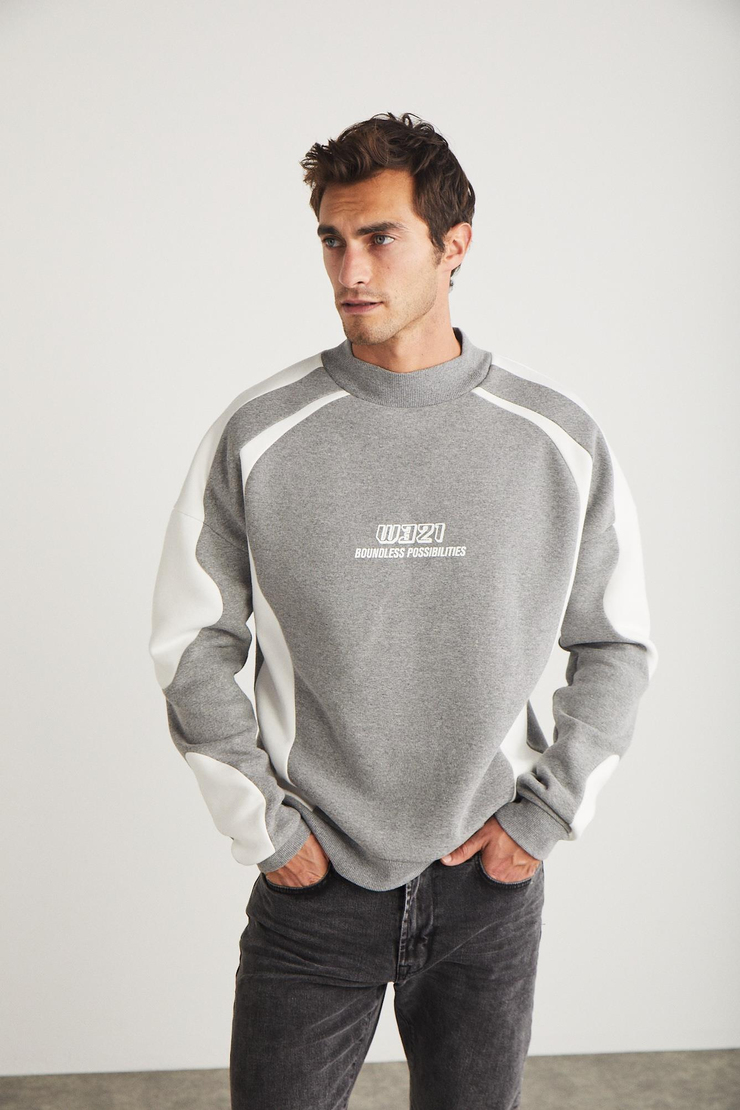 MARVEL Basic Oversize Grimelanj Tekli Sweatshirt