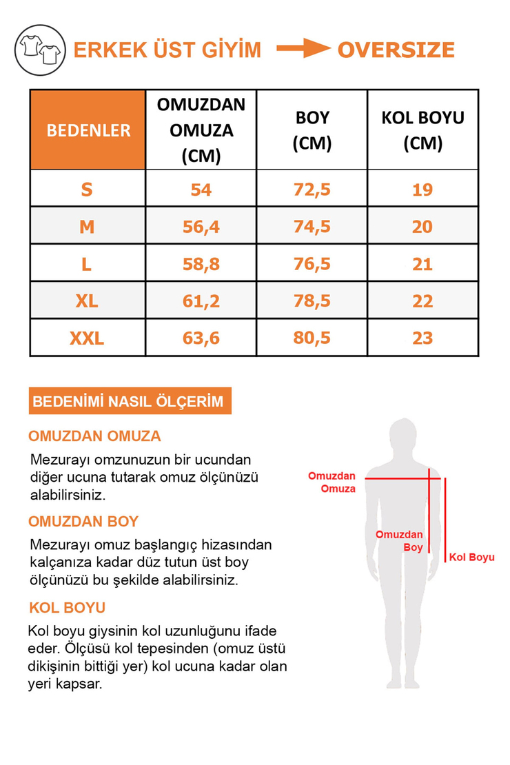 MAXIMUS Erkek Bej Baskılı Yuvarlak Yaka Oversize T-Shirt