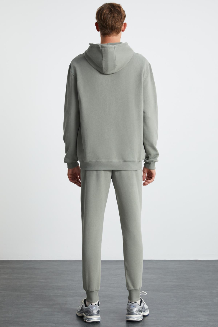 MAYNOR Regular Relaxed Yeşil Tekli Sweatshirt