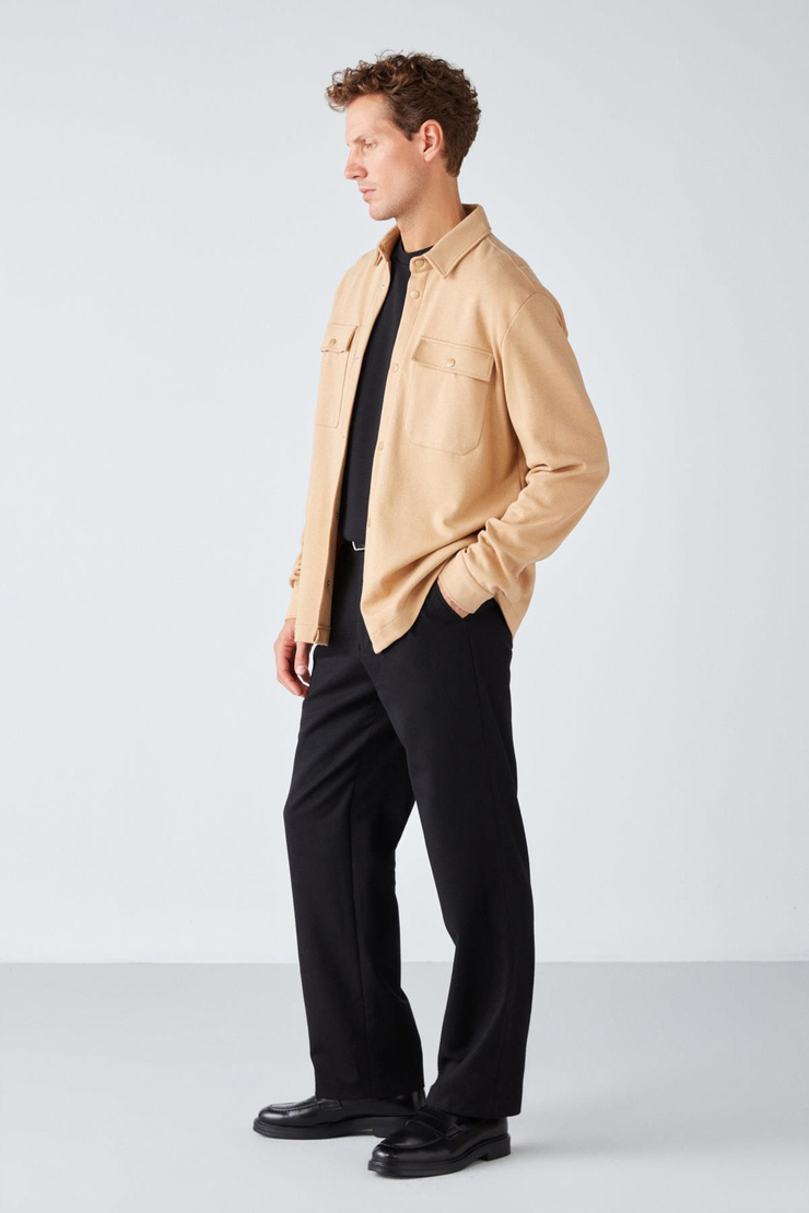 MAZE Regular Relaxed Bej  Ceket