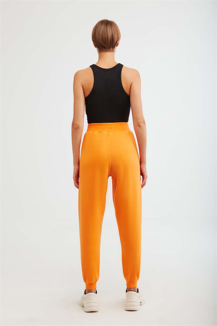 MIA Örme Comfort Fit Turuncu  Eşofman Altı