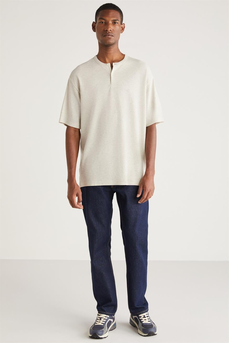 MİLLARD Basic Relaxed Karmelanj Tekli T-Shirt